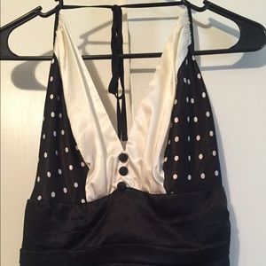 🌷x3 for $20🌷Knee Length Polka Dot Halter Dress